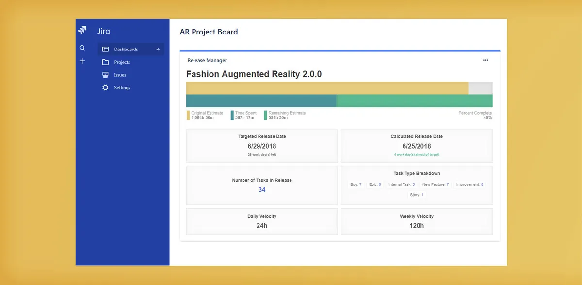 Release Manager - Deployment Planning — screenshot from the Atlassian Marketplace listing