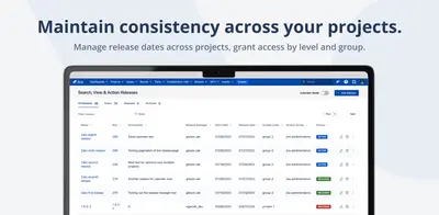 Release Manager - Intuitive Release Management for Jira for Atlassian — screenshot