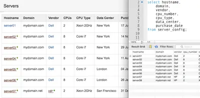 Reporting Connector for SQL Databases for Atlassian — screenshot