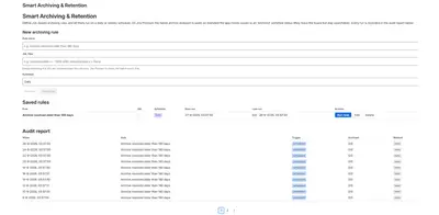 Retention Policy for Jira for Atlassian — screenshot