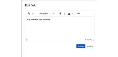 Rich Text Editor for Jira for Atlassian — screenshot