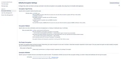 S/Notify Email Encryption for Jira for Atlassian — screenshot