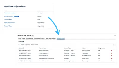 Salesforce Objects, Views & Query for Jira (Scrybe) for Atlassian — screenshot