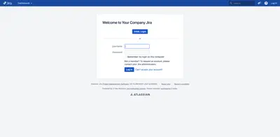 SAML (SSO) Single Sign-On for Jira for Atlassian — screenshot
