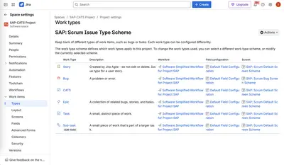 SAP CATS Template for Jira Cloud for Atlassian — screenshot