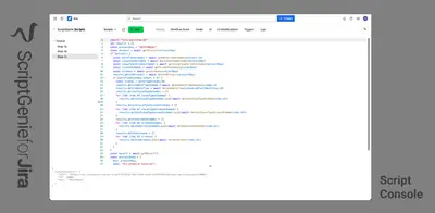 ScriptGenie for Jira for Atlassian — screenshot
