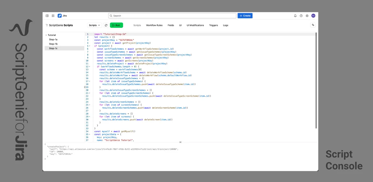 ScriptGenie for Jira — screenshot from the Atlassian Marketplace listing