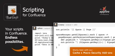 Scripting for Confluence for Atlassian — screenshot