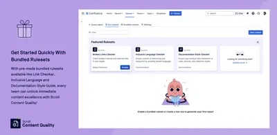 Scroll Content Quality for Confluence for Atlassian — screenshot