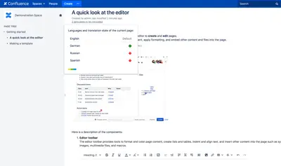Scroll Translations for Confluence for Atlassian — screenshot
