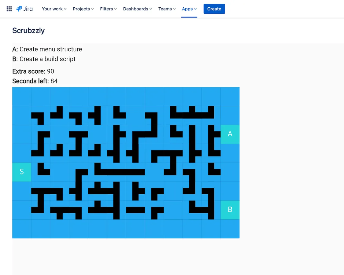 Scrubzzly — screenshot from the Atlassian Marketplace listing