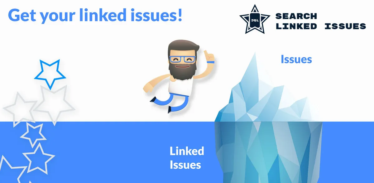 Search Linked Issues — screenshot from the Atlassian Marketplace listing