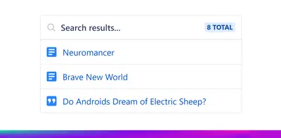 Search Results Macro+ for Confluence for Atlassian — screenshot