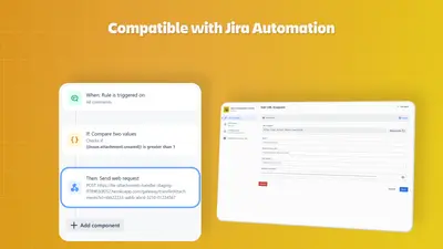 Secure Attachment Transfer for Atlassian — screenshot