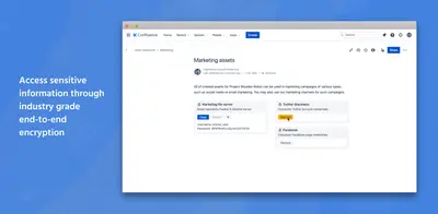 Security & Encryption for Confluence for Atlassian — screenshot