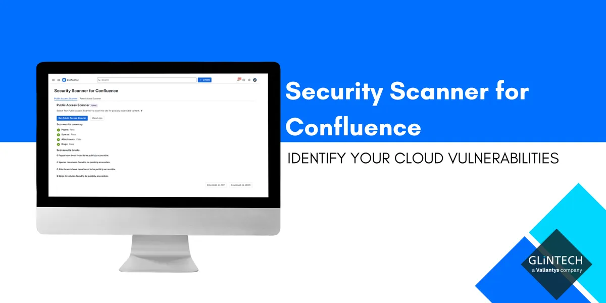 Security Scanner for Confluence — screenshot from the Atlassian Marketplace listing