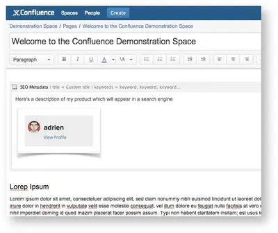 SEO Manager (retired) for Atlassian — screenshot