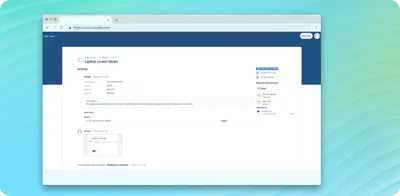 Service Desk Portal Extension for Atlassian — screenshot