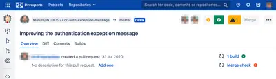Shadow Merge Commit Build Status for Atlassian — screenshot