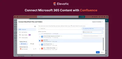 SharePoint Connector for Confluence for Atlassian — screenshot