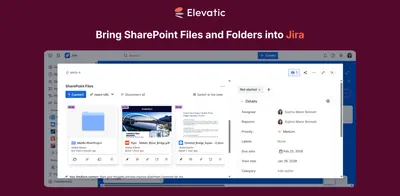SharePoint Connector for Jira for Atlassian — screenshot