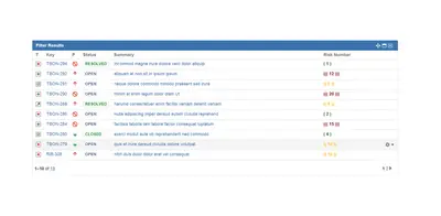 Show Saved Filter with Columns for Jira for Atlassian — screenshot