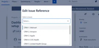 Simple Issue Links for Atlassian — screenshot