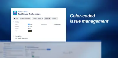 Simple Traffic Lights for Jira for Atlassian — screenshot