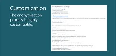 Simple User Anonymizer (GDPR) for Atlassian — screenshot