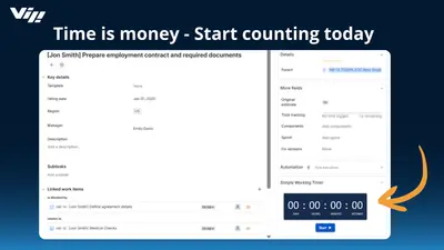 Simple Worklog Timer for Jira for Atlassian — screenshot
