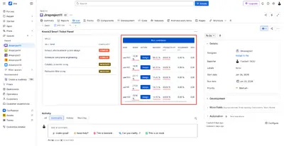 Skills Management for Jira Smart Ticket for Atlassian — screenshot