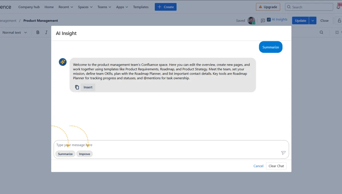 Smart AI for Confluence — screenshot from the Atlassian Marketplace listing
