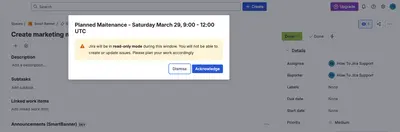 Smart Banners For Jira for Atlassian — screenshot