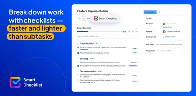 Smart Checklists & Templates for Jira (Free) for Atlassian — screenshot