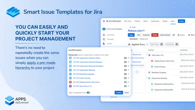 Smart Issue Templates for Jira for Atlassian — screenshot
