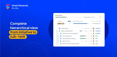 Smart Issue (Work) Hierarchy for Jira for Atlassian — screenshot