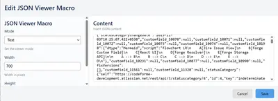 Smart JSON Renderer for Confluence for Atlassian — screenshot