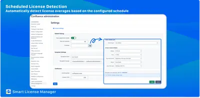 Smart License Manager for Confluence for Atlassian — screenshot