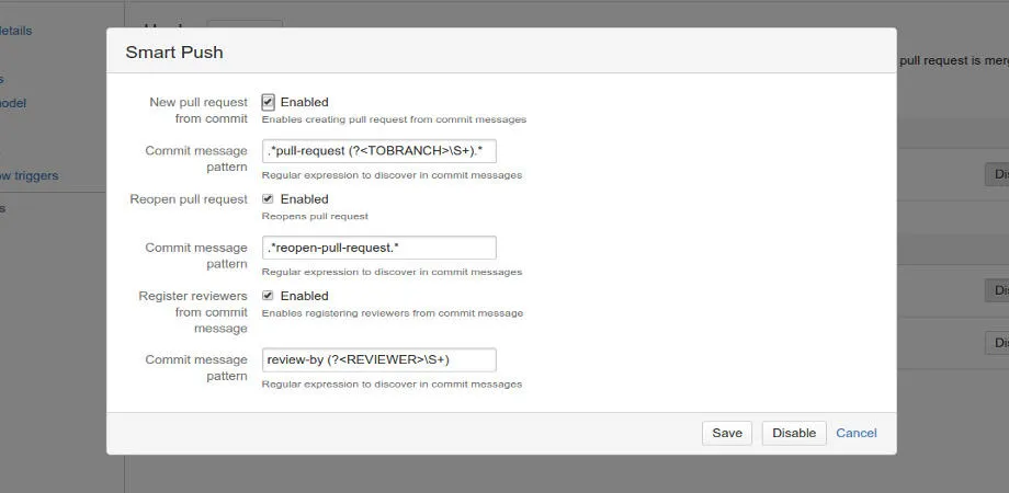 Smart Push — screenshot from the Atlassian Marketplace listing