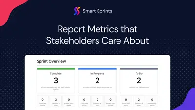 Smart Sprints: Effortless Sprint Reports for Atlassian — screenshot