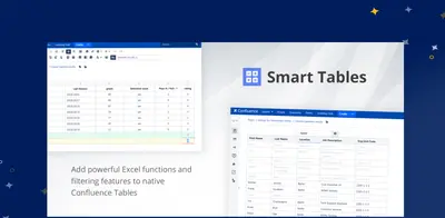 Smart Tables for Confluence (Table Filter & Charts) for Atlassian — screenshot