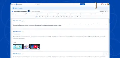 Smart Terms Glossary (Definitions, Highlight, Terminology) for Atlassian — screenshot
