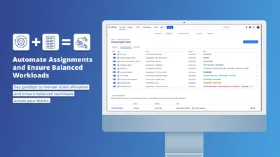 SnapAssign - Smart Assignments for Jira for Atlassian — screenshot