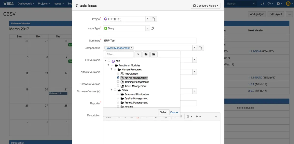 Software Configuration Management Toolkit — screenshot from the Atlassian Marketplace listing
