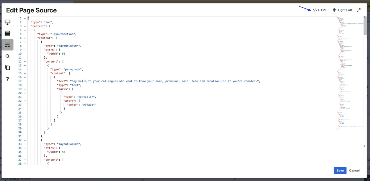 Source Editor for Confluence — screenshot from the Atlassian Marketplace listing