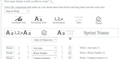 Sprint Generator for Atlassian — screenshot