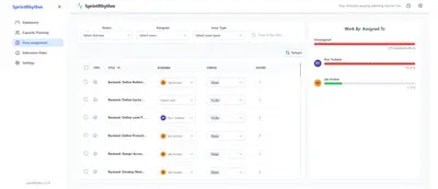 Sprint Rhythm: Sprint & Capacity Planning for Jira for Atlassian — screenshot