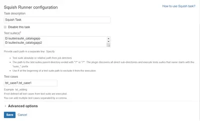 Squish GUI Testing for Bamboo for Atlassian — screenshot