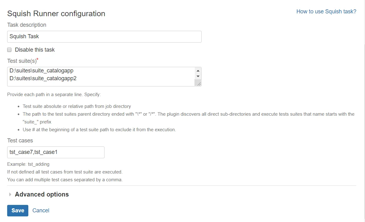 Squish GUI Testing for Bamboo — screenshot from the Atlassian Marketplace listing