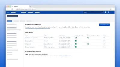 SSO for Atlassian Data Center for Atlassian — screenshot